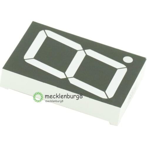 1.8 inch 1 Digit Red Led Display 7 Segment Common Cathode
