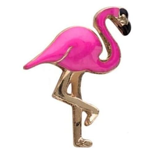 10pcs flamingo Custom Floating Charms for Glass Locket Watch Necklace Bracelet