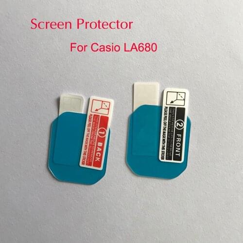 5pcs Nano Screen Protector Film For Casio LA-680 Sport Watch Explosion-proof Protective Full Cover for Casio LA680WGA-1B LA680