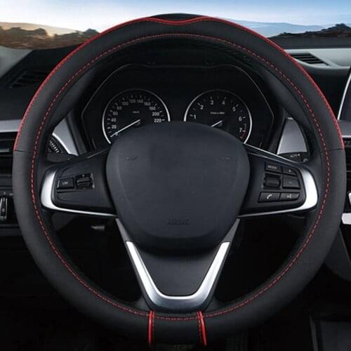 Car Steering Wheel Cover Four Seasons Steering Wheel Hubs for Interior Accessories 36-40CM