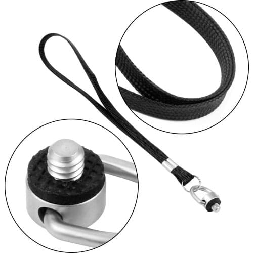 D-Ring 1/4 camera screw for quick release plate 1/4 inch Folding D-Ring Adapter Tripod Monopod Quick Plate Camera Screw