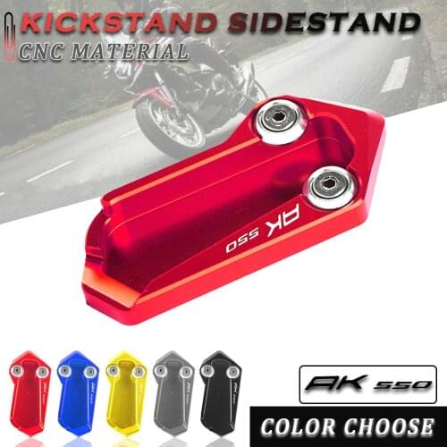 For KYMCO AK550 AK 550 2017 2019 2018 2020 Motorcycle Accessories Kickstand Sidestand Stand Extension Enlarger Pad