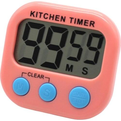 Household Kitchen Electronic Timer Digital Timer Large-screen Display for Cooking Baking Sports Games