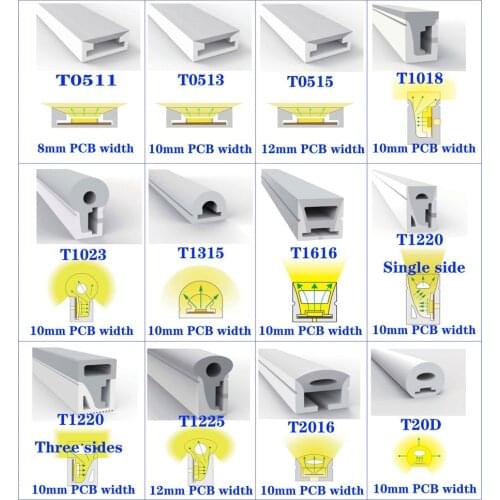 For SK6812 WS2811 WS2812 WS2813 WS2815 5050RGB IP30 Strip Neon Light Rope Tube Flexible Strip Silica Gel Soft Lamp Waterproof