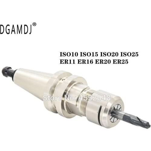 Stainless Steel ISO10 ISO15 ISO20 ISO25 ER11 ER16 ER20 ER25 Computer Controlled Machine Tool Spindle CNC High Speed Tool Post