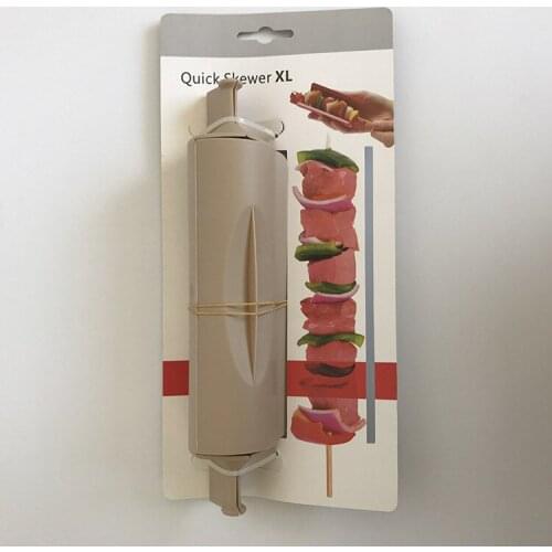 Quick Skewer XL Easy Barbecue Kebab Maker Meat Brochettes Skewer Machine Bbq Grill Accessories Tools Set