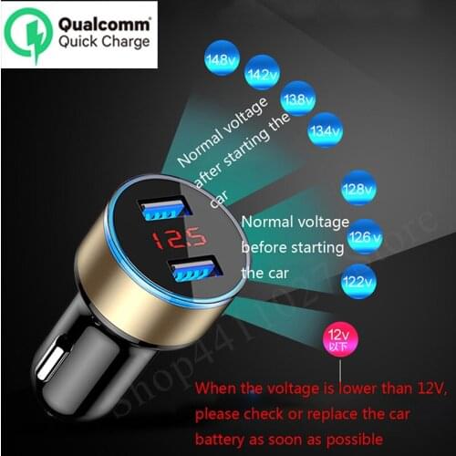 3.1A 5V Dual USB Universal Car Charger With LED Display for Mitsubishi eclipse lancer evo galant outlander 3 montero asx pajero