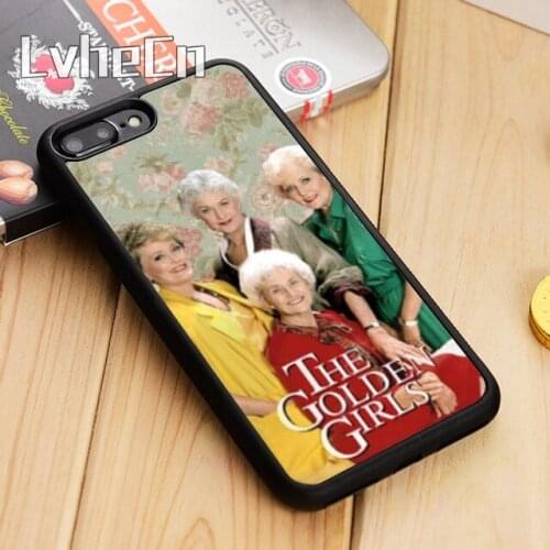 LvheCn The Golden Girls Vintage Phone Case Cover For iPhone 5 6s 7 8 plus 11 12 Pro X XR XS max Samsung S7 edge S9 S10 note 8