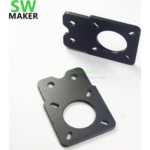 4pcs CNC machine parts buildlog ORD bot 3D printer parts Reprap DIY Motor Mounting Bracket 3mm aluminum alloy