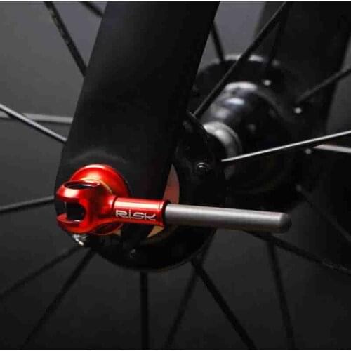 1Pair Mountain Road Bicycle Quick Release Skewer Lever Carbon Handle Use for 100/135mm MTB 100/130mm Rosd Bike Hub Bike Parts