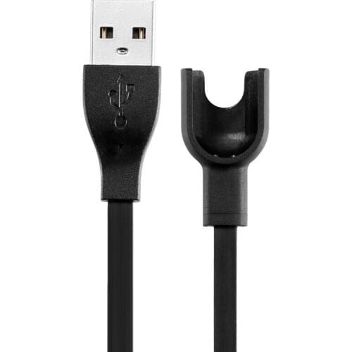 100PCS USB Charging Cable For Xiaomi Mi Band 2 Replacement Cord Charger Adapter For Xiaomi Miband 2 Smart Wristband Accessories