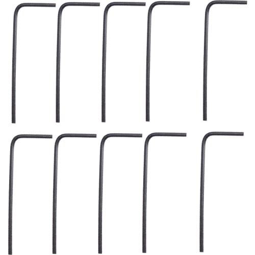 10x Saddle Bridge Hexagonal Wrench 1.5mm for Electric Guitar Bass Accessory