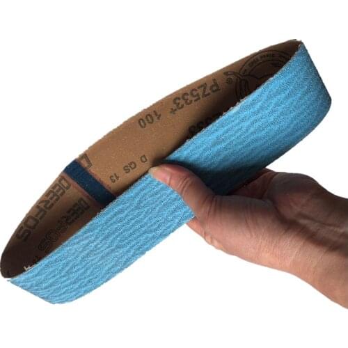 5pcs 686*50 Abrasive Sanding Belts for Air Belt Sander Aluminium Oxide Grinder Metal Grinding Grit 40 60 80 100 120