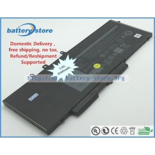 Free ship,Genuine battery GJKNX GD1JP 3DDDG for DELL Latitude 5480 ,Latitude 5580 ,Latitude E5480 ,7.6V, 8500mAh, 68W