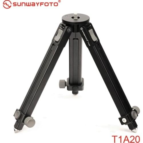 SUNWAYFOTO T1A20 Tripod Aluminum professional camera tripod for dslr Low Level Tripod Ground compatibleTripode RRS