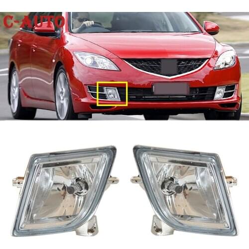 Car Front Left Right side Fog light Foglamp For Mazda 6 atenza 2008 2009 2010 2011 2012 GV7D-51-680 GV7D-51-690 With Bulbs