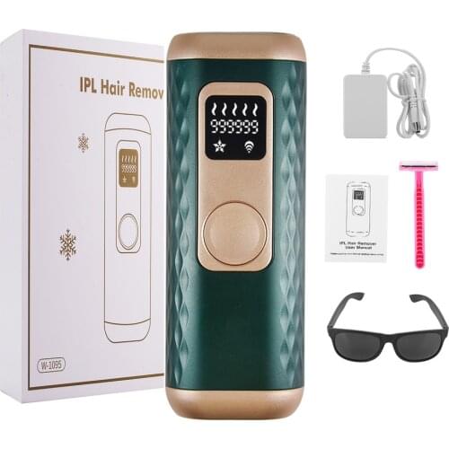 IPL Laser Epilator 999999 Flashes Permanent Hair Removal Epilator For Women Painless Photoepilator Body Hair Remove Depilador