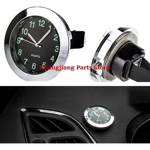 Hot sale Luminous Auto air outlet Watch Car styling for Car Gauge Clock Mini Auto Air Vent Quartz Clock with clip