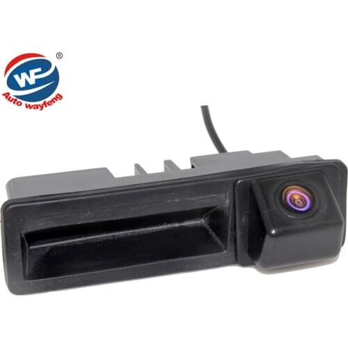 Car Rear View Parking System Camera for Audi A3 A4 A6L S5 Q7 Auto Trunk Handle Backup Parking Rearview Camera CCD Night