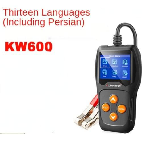 KONNWEI KW600 'tester 12 v car motorcycle battery tester