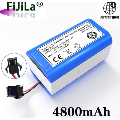 100%Original 14.8V 6800mAh robot Vacuum Cleaner Battery Pack replacement for chuwi ilife A4 A4s A6 A9,V7,V7s Pro Robotic Sweeper