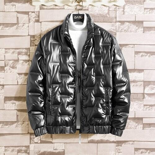 Cotton jacket mens 2020 new lightweight autumn and winter jacket trendy brand trendy handsome winter short bread clothes