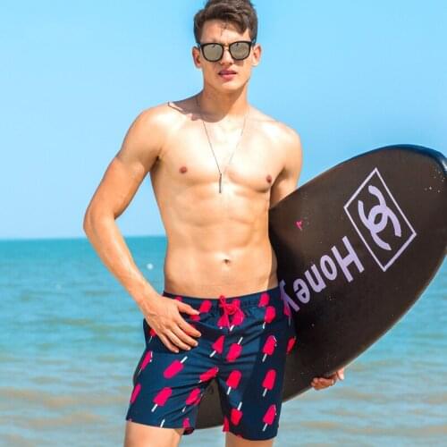 Mens Sexy Beach Board Swim Shorts Briefs Trend Men Swimming Trunk Bermuda Sport Surf Short Men Swimsuit zwembroek heren Sunga
