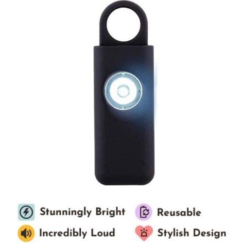 Self Defense Siren Safety Alarm for Women Keychain with 130dB SOS LED Light Personal Alarms Personal Security Keychain Alarm