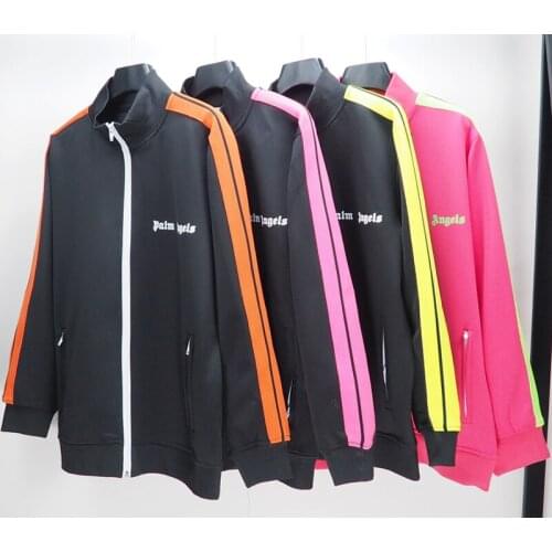 Palm angels Street hip-hop Popular fashion personality all-match simple striped running casual Mens Sets 123131245