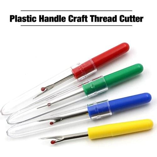 Handle Art Craft Seam Plastic Thread Cutter DIY Cross-Stitch Sewing Tool Sewing Thread Remover Handwork Home Sewing Accessories