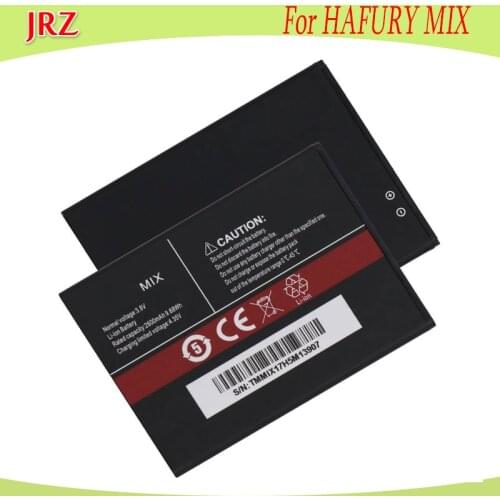 JRZ 3.8V 2600mAh battery For HAFURY MIX phone High quality Replacement Batteries Bateria