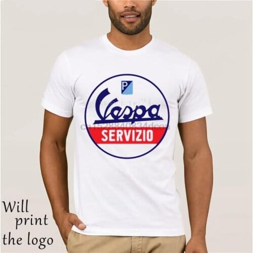 Vespa piaggio gts accessories vintage Men t shirt vespa knife stickers helmet key motocycle male t-shirt motornike tshirt