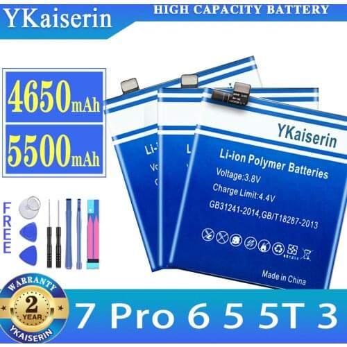 YKaiserin OnePlus 5 Phone Batteries
