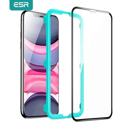 ESR Tempered Glass For iPhone SE 2020 11 Pro Max/X/XS Max 8 7 Full Cover Screen Protector HD Anti Blue-ray Flim Anti-Glare Glass