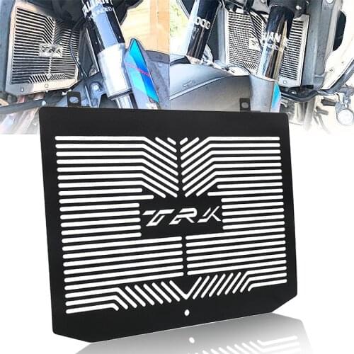 New For Benelli Jinpeng 502 TRK502 TRK 502 Motorcycle Radiator Grille Cover Guard Stainless Steel Protection Protector