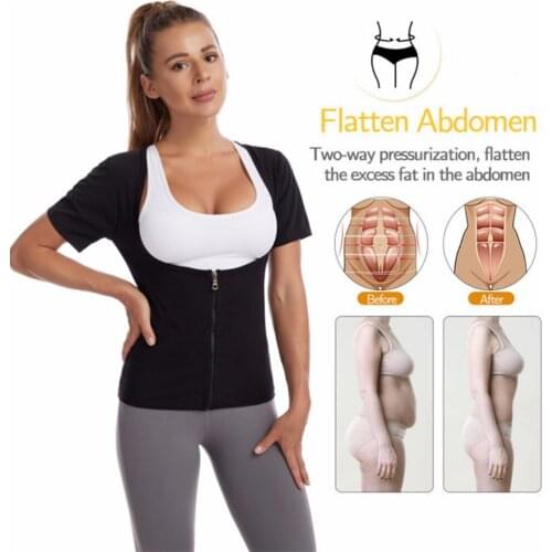 Womens Sports European Sweatsuit And American Large Abdominal Fitness Corset Support Chest Shaping Clothes