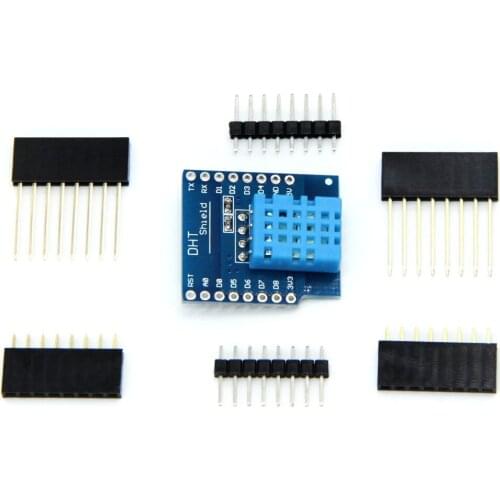 10pcs/lot DHT Shield for D1 mini DHT11 Single-bus digital temperature and humidity sensor module sensor