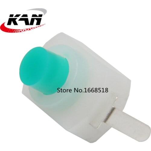 50PCS Mini Flashlight Push Button Switch 1208B-YD Bent 2 Pin green 1208-YD DC 30V 1A for Electric Torch