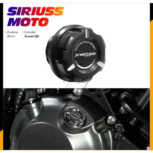 Motorcycle Accessories Engine Filler Oil Cap Case for Triumph Street Triple R From 2008