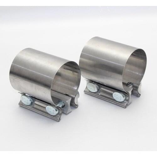 Car Accessories Stainless steel Universal exhaust pipe connection hoop Strong steel pipe clamp