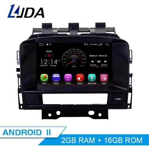 LJDA Android 10.0 Car DVD Player For Buick Verano Vauxhall Opel Astra J GPS Navigation 2 Din Car Radio Multimedia WIFI Stereo SD