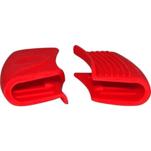 2 PAIRS/LOT Silicone KITCHEN Cookware Set Top Handles Pad/COVER FOR POT/PAN/WOK/Boiler Oven Mitts Gadgets COOKING TOOLS