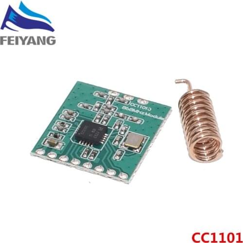 CC1101 Wireless Module Long Distance Transmission Antenna 868MHZ SPI Interface Low Power M115 For FSK GFSK ASK OOK MSK 64-byte