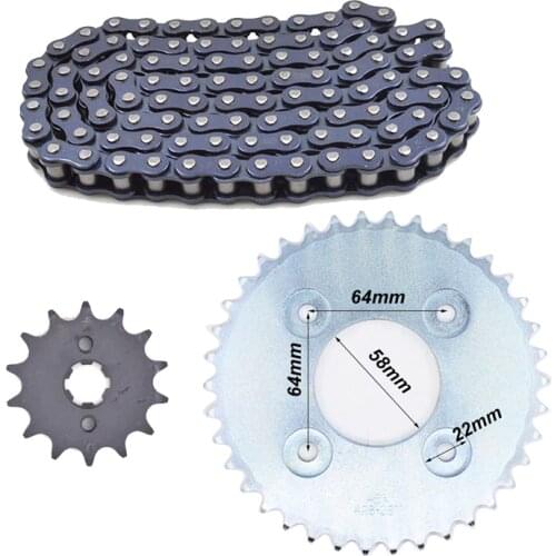 Motorcycle Rear Sprocket Chain 428H 104L 14T/38T for Honda WAVE100 WIZ100 SDH100-42 SDH100-43 SDH100-45