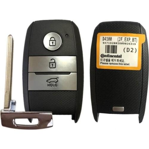 CN051113 Aftermarket For Kia Optima Smart Key 434Mhz Hitag3 Transponder Chip Fcc Id Svi-Jffgec0 95440 D4100