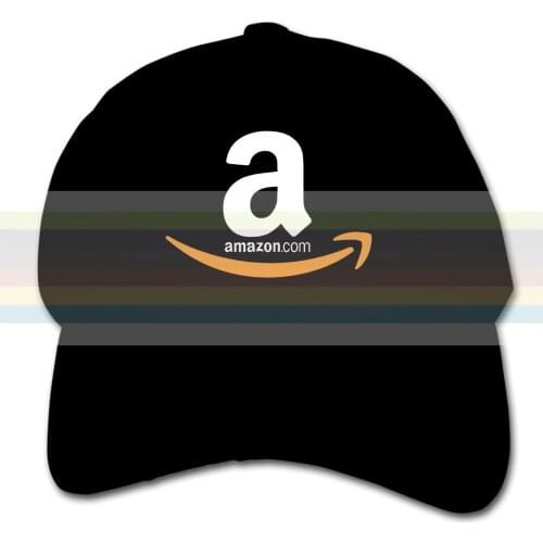 Amazon Logo Childrens baseball cap. Adjustable childrens cap. Travel cap outdoor