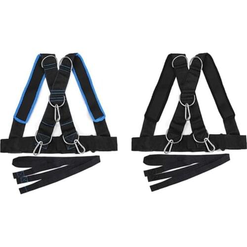 Fitness Belt Sporting Goods Resistance Band Sled Car Strap Equipment Pull Tool Strength Fitness Trainer For Indoor Outdoor