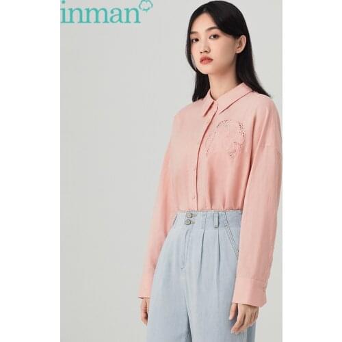 INMAN Womens Fashion Shirts