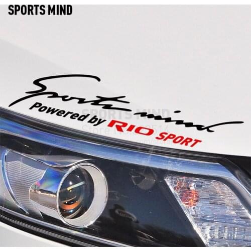 2 Pieces Sports Mind Car Lamp Eyebrow Sticker On Car Cover Decal Car Styling For kia rio k2 2017 exterior accessories