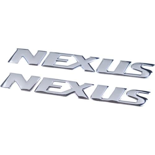 KODASKIN Motorcycle Raise 3D Chrome Decal motorcycle NEXUS emblem stickers for GILERA NEXUS